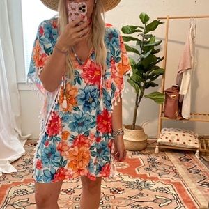 Flowery coverup
